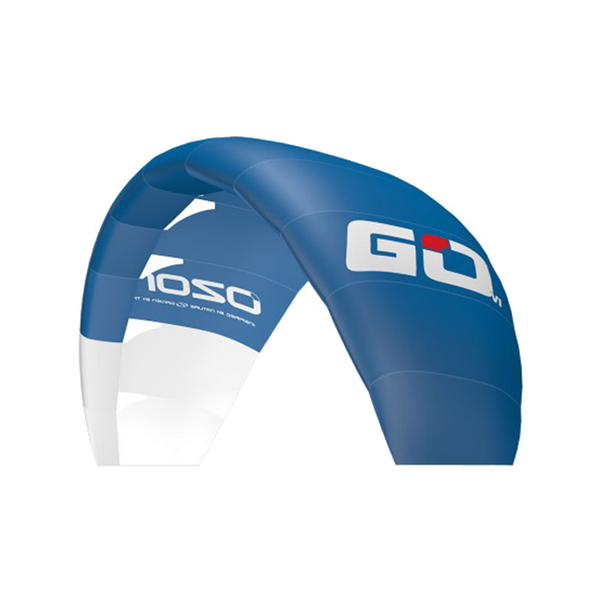 Ozone GO Single Surface Trainer Kite 1.5 sq m - Marine Blue
