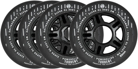 Powerslide Torrent Rain Inline Skate Wheels 80mm - 4-pack - Sale