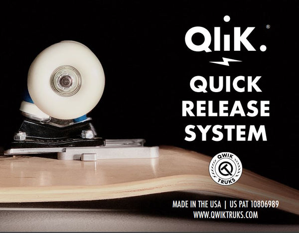 Qwiktruks - Skate Truck Quick Release System - Qwik Pack B