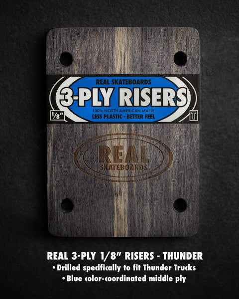 Real 3-Ply Riser Pad - Thunder 1/8"