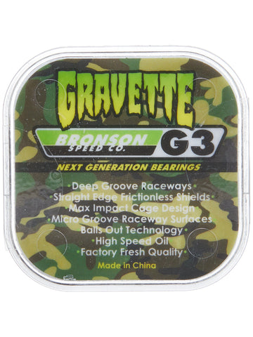 Bronson Speed Co. David Gravette Pro G3 Bearings - Sale