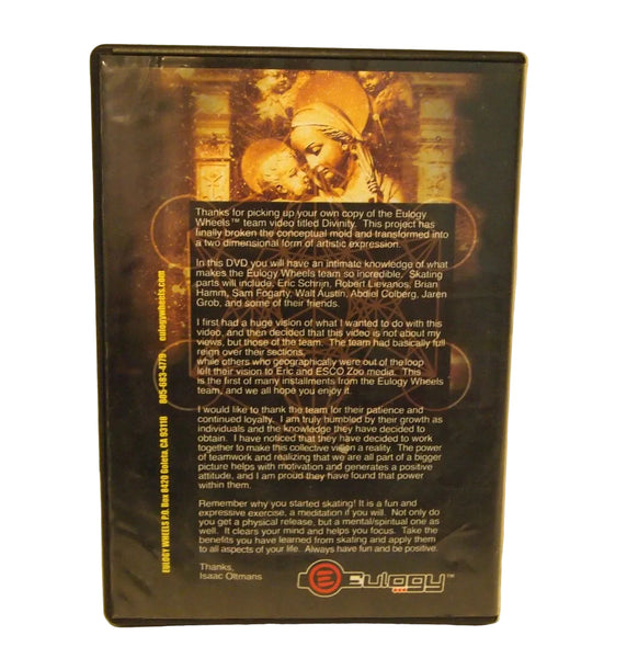 Eulogy Divinity DVD