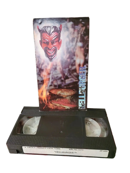 Trout Productions - HELLBURGER Skateboard VHS Video 1996 RARE
