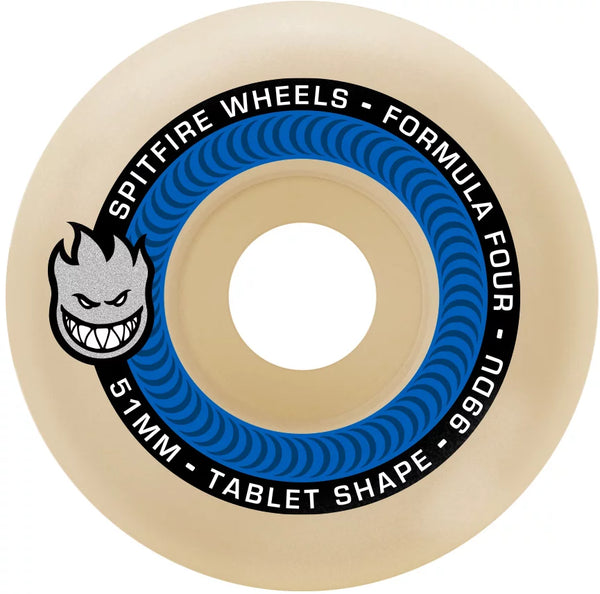 SPITFIRE FORMULA FOUR TABLETS SKATEBOARD WHEELS-99a