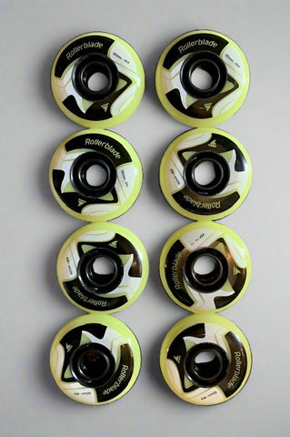 Rollerblade Lightning - 80mm/85A 8 pack - Yellow - Sale
