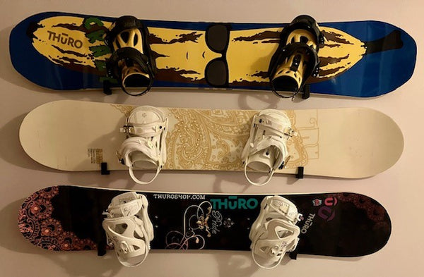 Those Snowboard Wall HOLDERS - Hang your Boards - Snowboard Wall Mount - Set of 2 - Sale