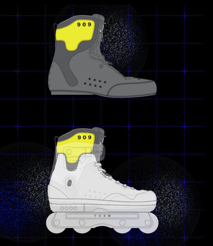 INTUITION 909 SKATE LINER (new Them Collab)