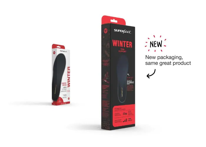 SuperFeet Winter Thin Insoles (Previously Named WINTER Comfort Thin) - Sale