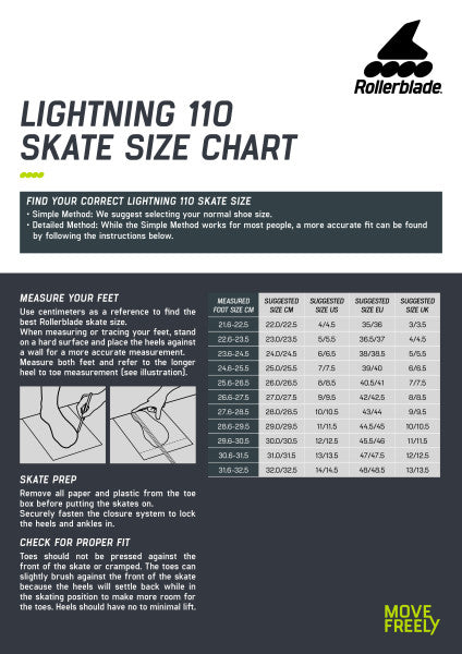 Rollerblade LIGHTNING 110 Complete Skates - 2024