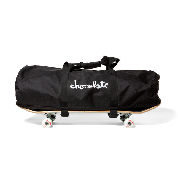 Chocolate Chunk Skate Duffel - Chocolate LOGO DUFFLE W/ SKATE STRAPS