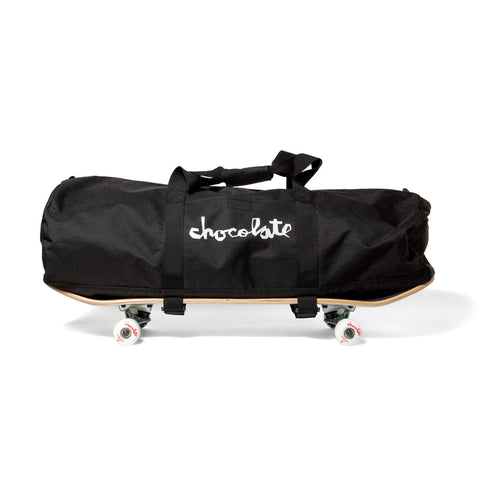 Chocolate Chunk Skate Duffel - Chocolate LOGO DUFFLE W/ SKATE STRAPS