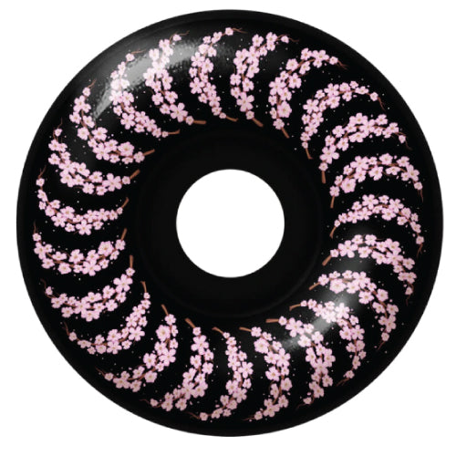 Spitfire F4 Classic Yuto Cherry Blossom Wheels Black 56MM 99D - Set of 4
