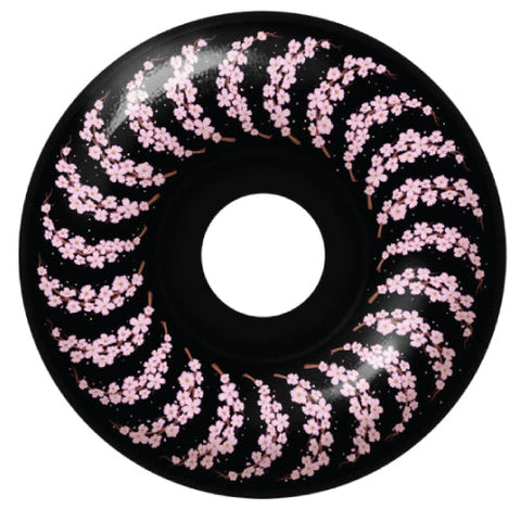 Spitfire F4 Classic Yuto Cherry Blossom Wheels Black 56MM 99D - Set of 4