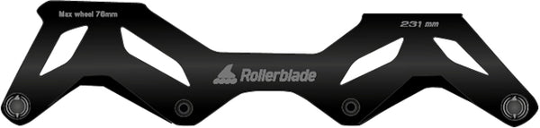 Rollerblade Rockering Frame - Crossfire Extruded Rockerable Frames 243mm or 231mm - Set of 2