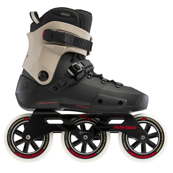 Rollerblade Twister Edge 110 3WD Skates - Black/Sand - Size 9.5 Only - Super Sale