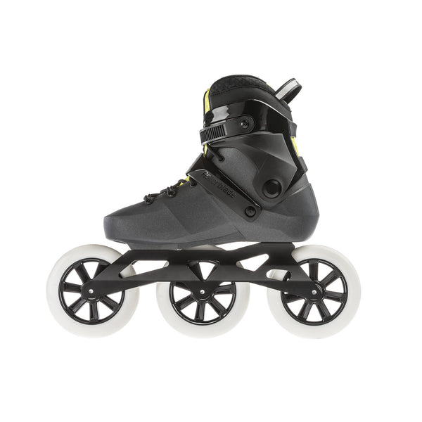 Rollerblade Maxxum Edge 125 3WD 2020- Metallic Grey/Lime - Size 13 Only - Super Sale