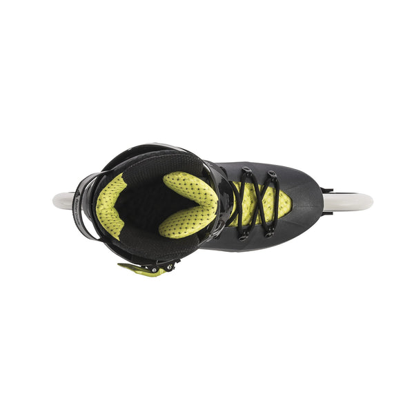 Rollerblade Maxxum Edge 125 3WD 2020- Metallic Grey/Lime - Size 13 Only - Super Sale