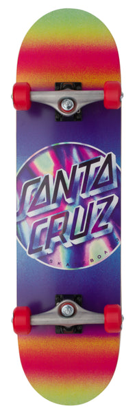 Santa Cruz Iridescent Dot Large Skateboard Complete 8.25in x 31.5in