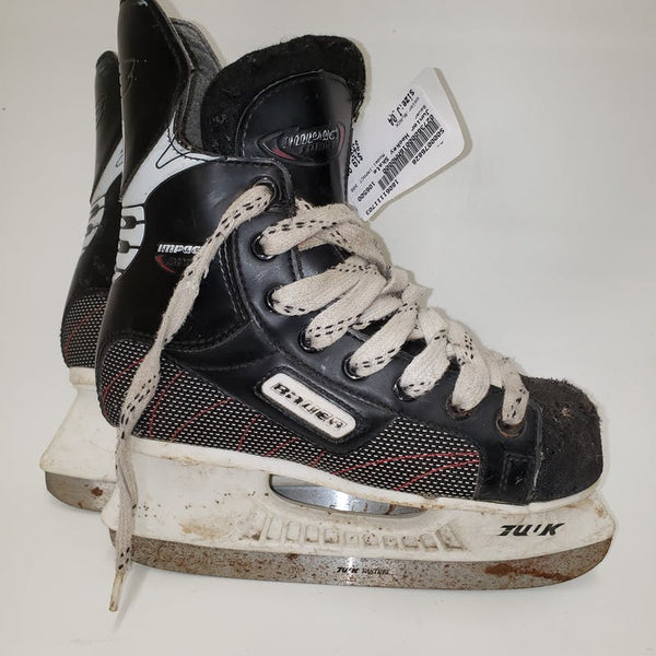 Bauer Impact 300 Youth Hockey Skates - Size 1 (used) - Sale