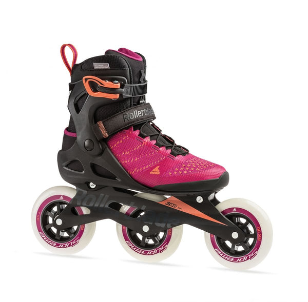Rollerblade Macroblade Women's 110 3WD 2020- Raspberry/Mango - Sizes 9 womens Only - Super SALE