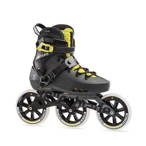 Rollerblade Maxxum Edge 125 3WD 2020- Metallic Grey/Lime - Size 13 Only - Super Sale