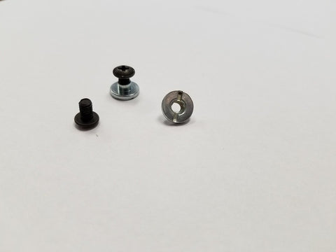 SEBA SMALL SCREWs and Hardware FOR BUCKLES (single sets)