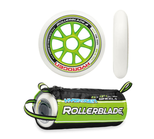 Rollerblade Hydrogen Wheels 6x110/85A - 2x100/85A (8 pack)