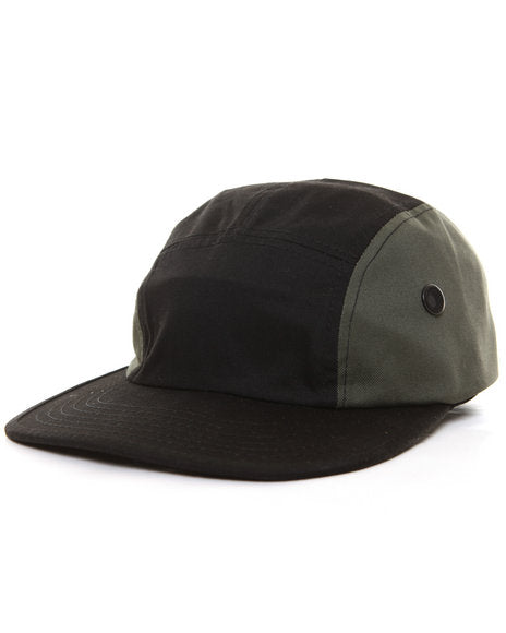 Rothco 5 Panel Military Street Cap Black/Olive