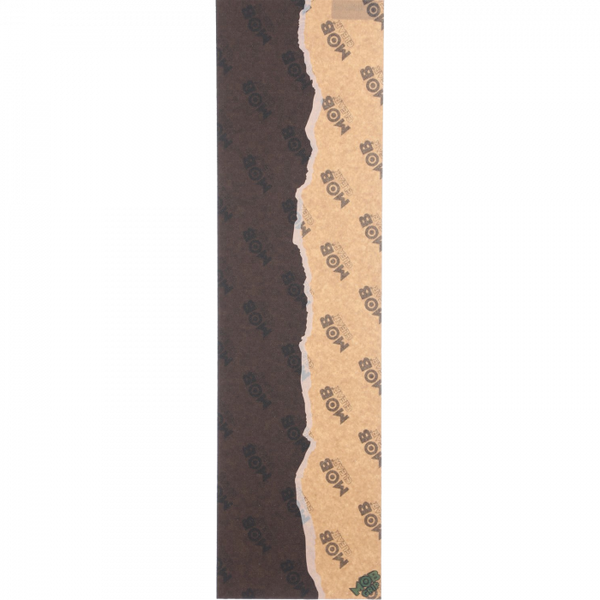 Mob Torn Long-Tear Black/Clear Griptape Sheet - 9" x 33"