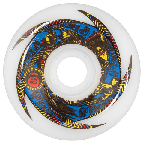 OJ Wheels OJ - 61mm White OJ II Team Rider Speedwheels Original 97a
