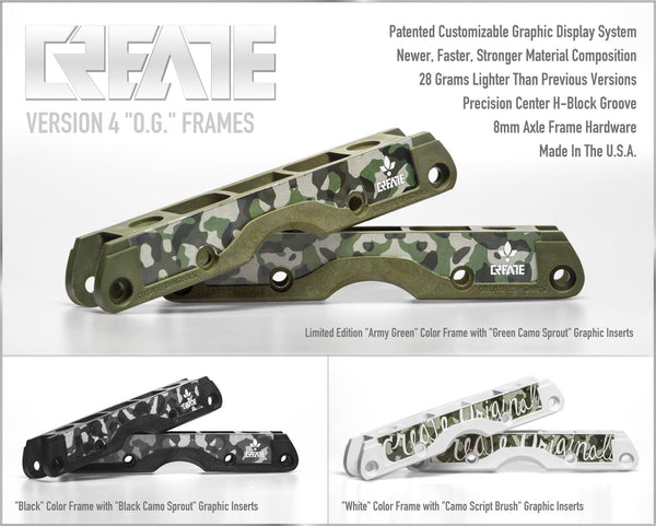 Create Originals USA Made OG Naked Frames