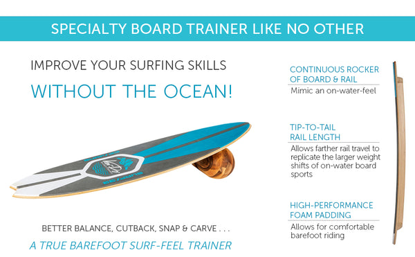 Vew Do Surf 33 Balance Board with Roller Sale THURO