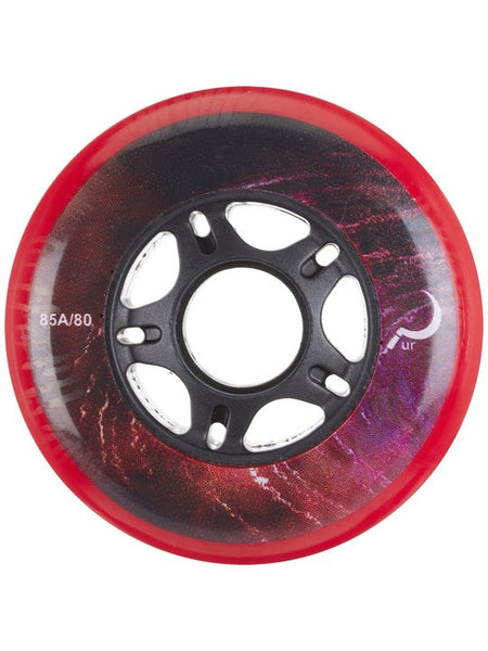 Ground Control GC 80mm Wheel Nebula UR 85A Red 4-Pack