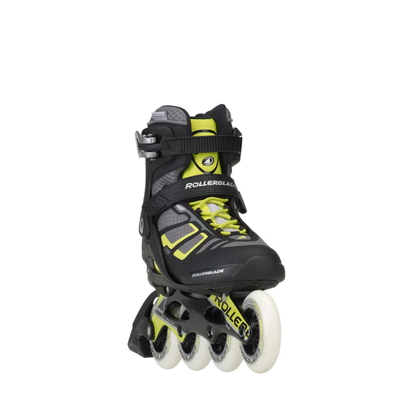 Rollerblade Macroblade 90 ALU Men's Inline Skates- Black/Lime - Size 6.5, 8 or 12 Only - Super Sale