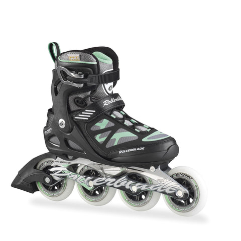 Rollerblade Macroblade 90 W Black/Light Green - Size USW 6.0 Only - Super Sale