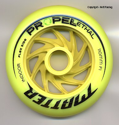 Matter Lethal Propel Yellow F1 - 110mm Single Wheel - Sale