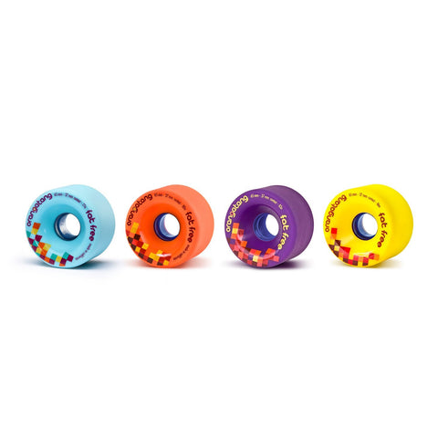 Orangatang Wheels Fat Free 65mm - Multiple Durometers