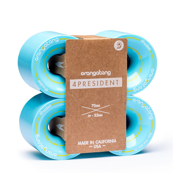 Orangatang Wheels 4 President 70mm - Multiple Durometers