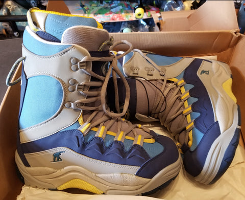 SnowJam Snowboard Boot Blue/ Grey - Size 9 Only - Sale