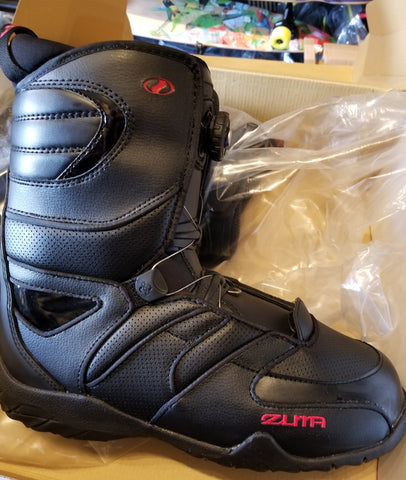 Zuma Maverick Boa Snowboard Boots Black - Size 12 or 13 Only - Sale