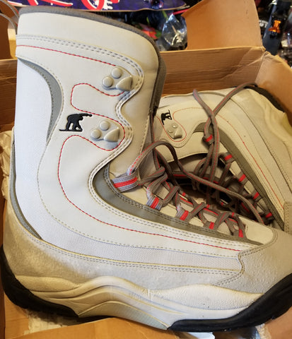 SnowJam Classic Snowboard Boots Grey - Size 14 Only - Sale