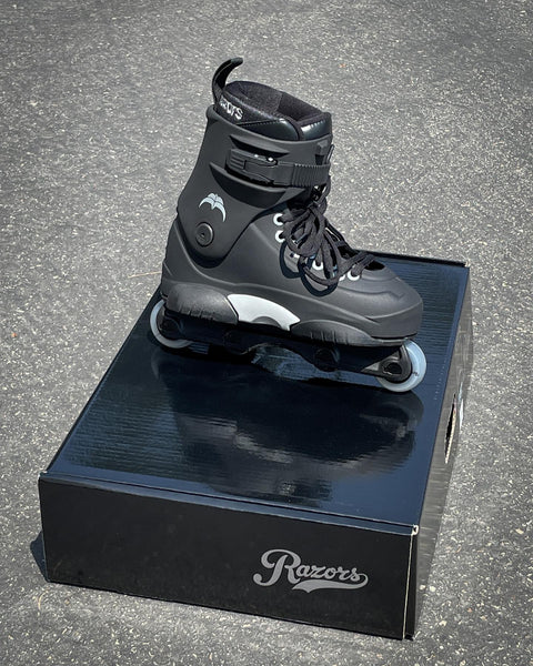 Razors Genesys LE Aggressive Skates on sale - Black MESSAGE ME SIZE