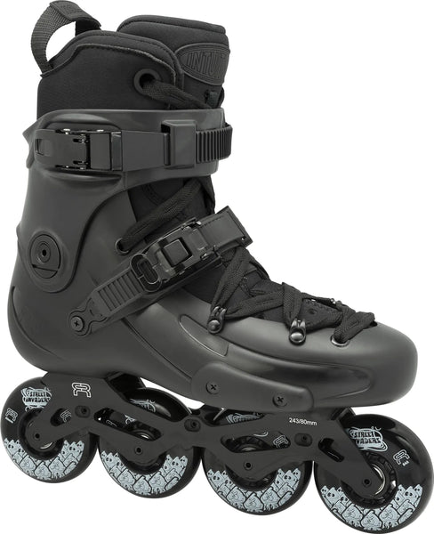 FR FR1 80 Deluxe Intuition - Black - 80mm Skates (New Model)