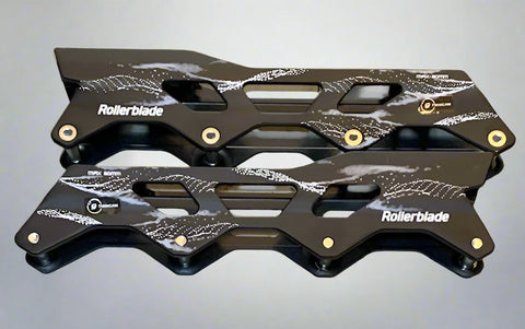 Rollerblade 243 or 255 4x80mm Flat Frame - Black Camo - LTD Colorway - Sale