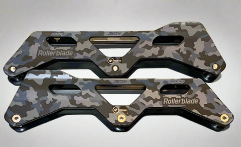 Rollerblade 310 3x110mm Frameset - Black Camo 3WD Frames - LTD - Sale