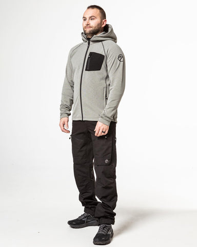 CHAMONIX DURAND FULL ZIP FLEECE JACKET - Moon Mist - Sale
