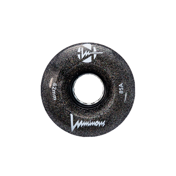 LUMINOUS Rollerskate LED QUAD Skate WHEELS 62mm (Set of 4) - Super Sale