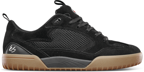Es - QUATTRO - Black Gum - Skateboard Shoes - Size 8.5-10.5 Only - Sale