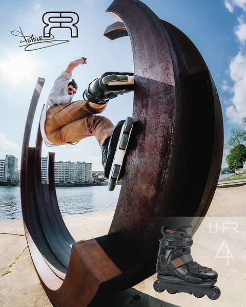 FR Skates - UFR STREET - AP - BOOT - BLACK - Stock FR Liner - Crazy Clearance Sale