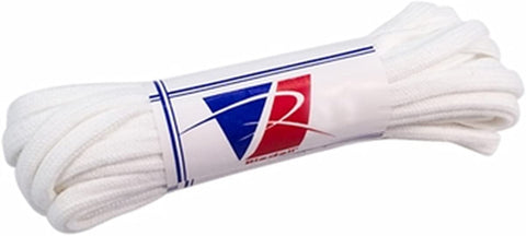 Riedell Textured Poly Laces - White - Size 114''